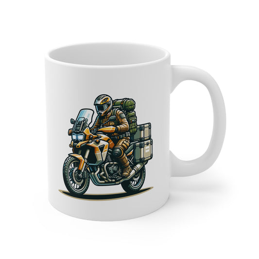 Adventure Bike Traveller Mug