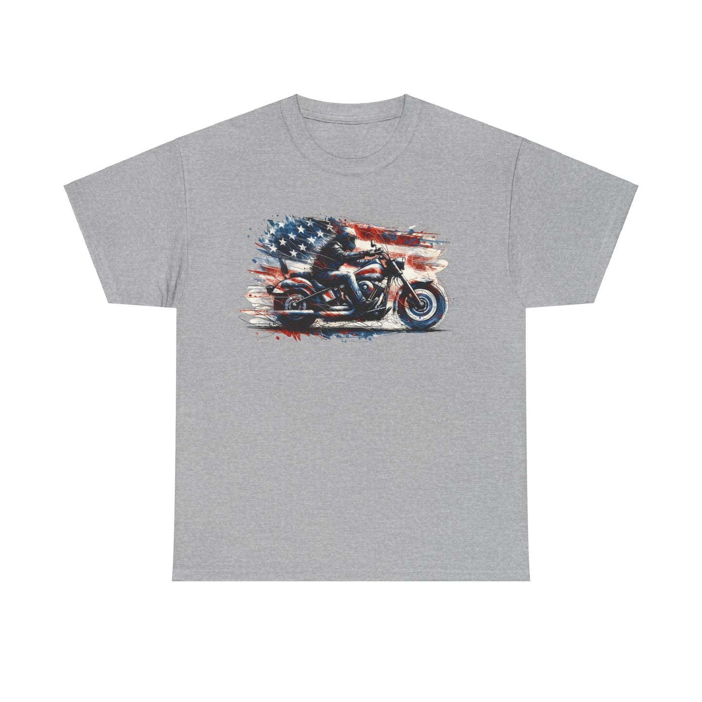 American Flag Chopper T-Shirt