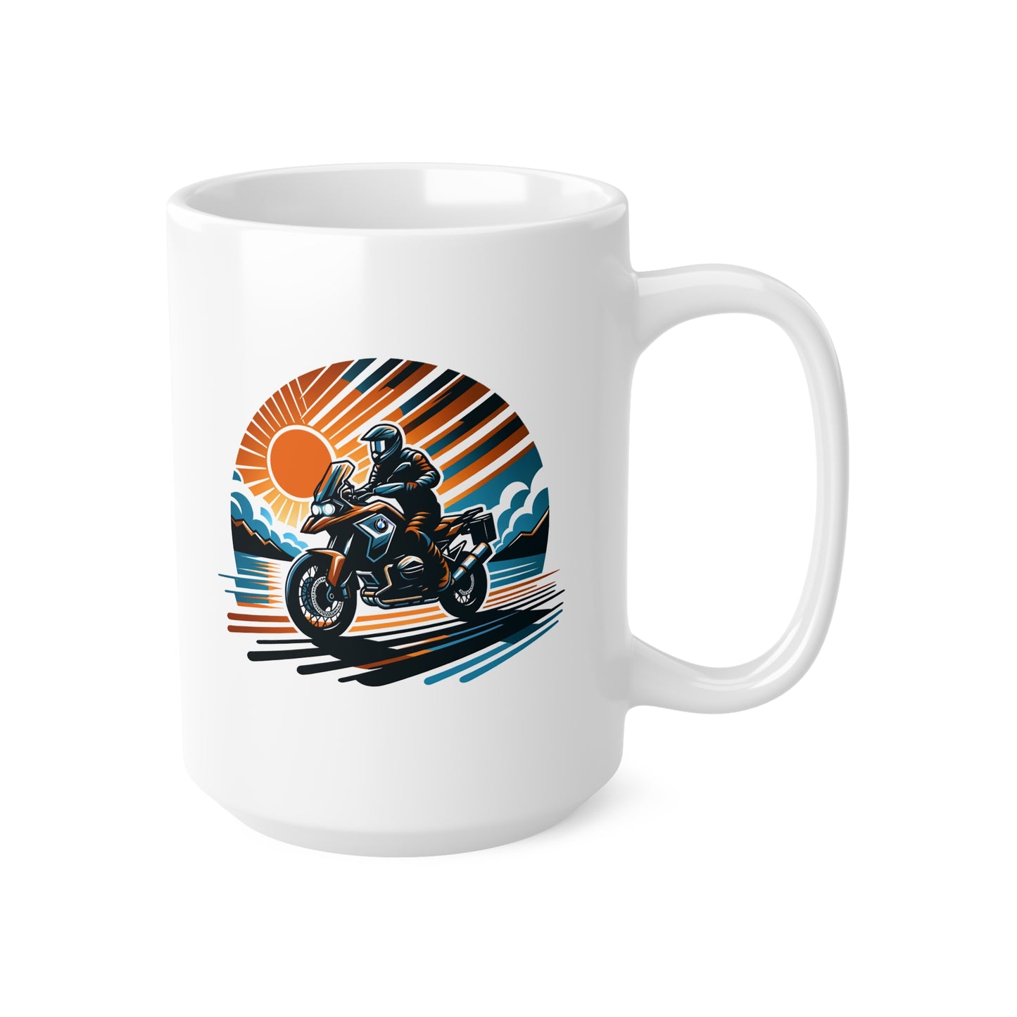 Adventure Motorcycle Journey Mug