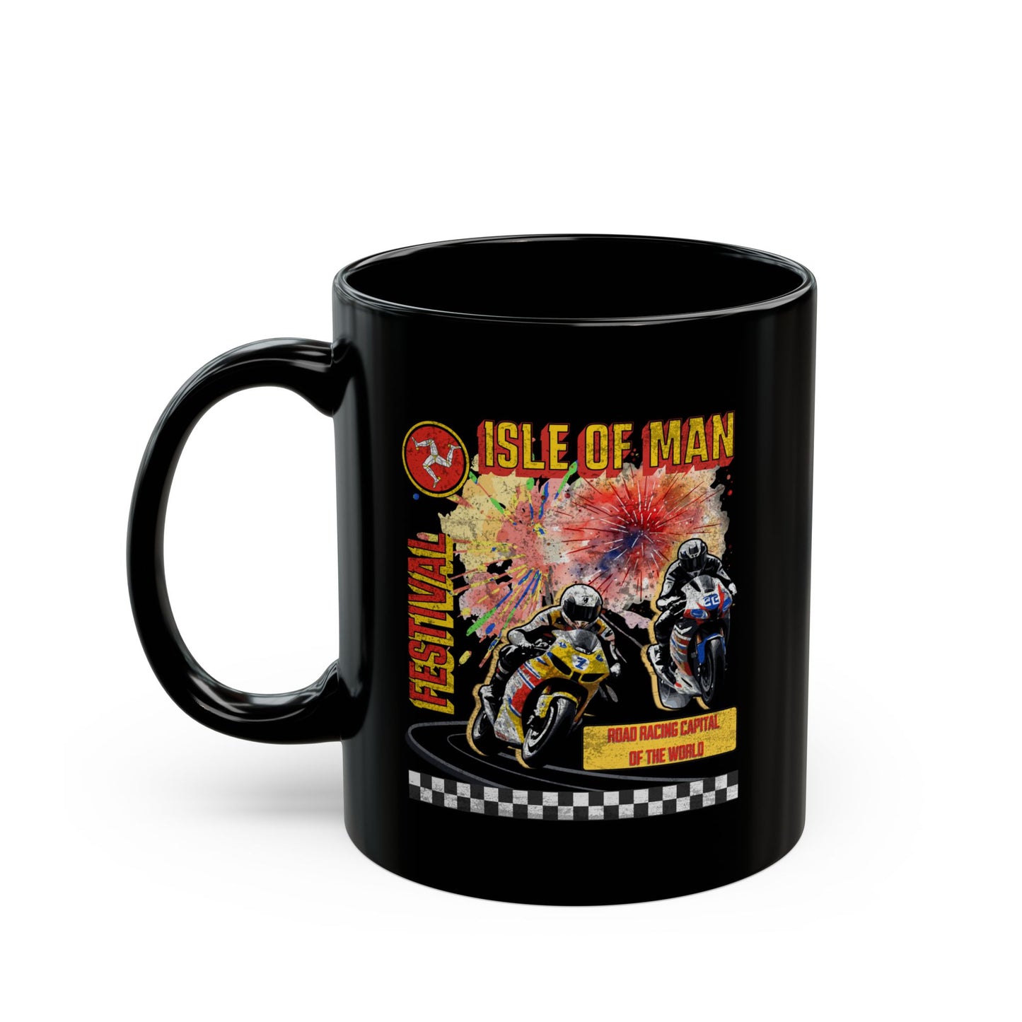 Isle of Man Motorcycle Festival Mug