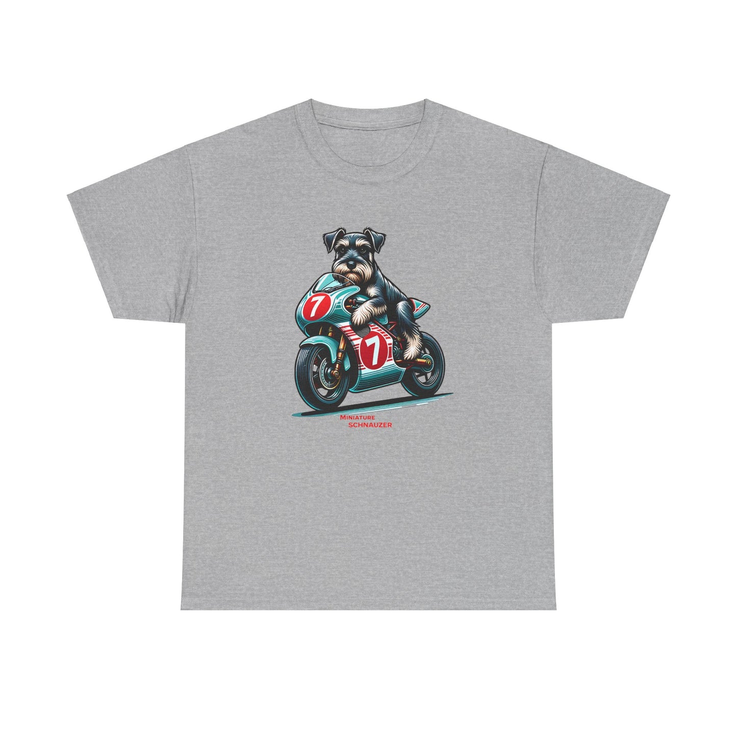 Schnauzer Biker No7 T-Shirt