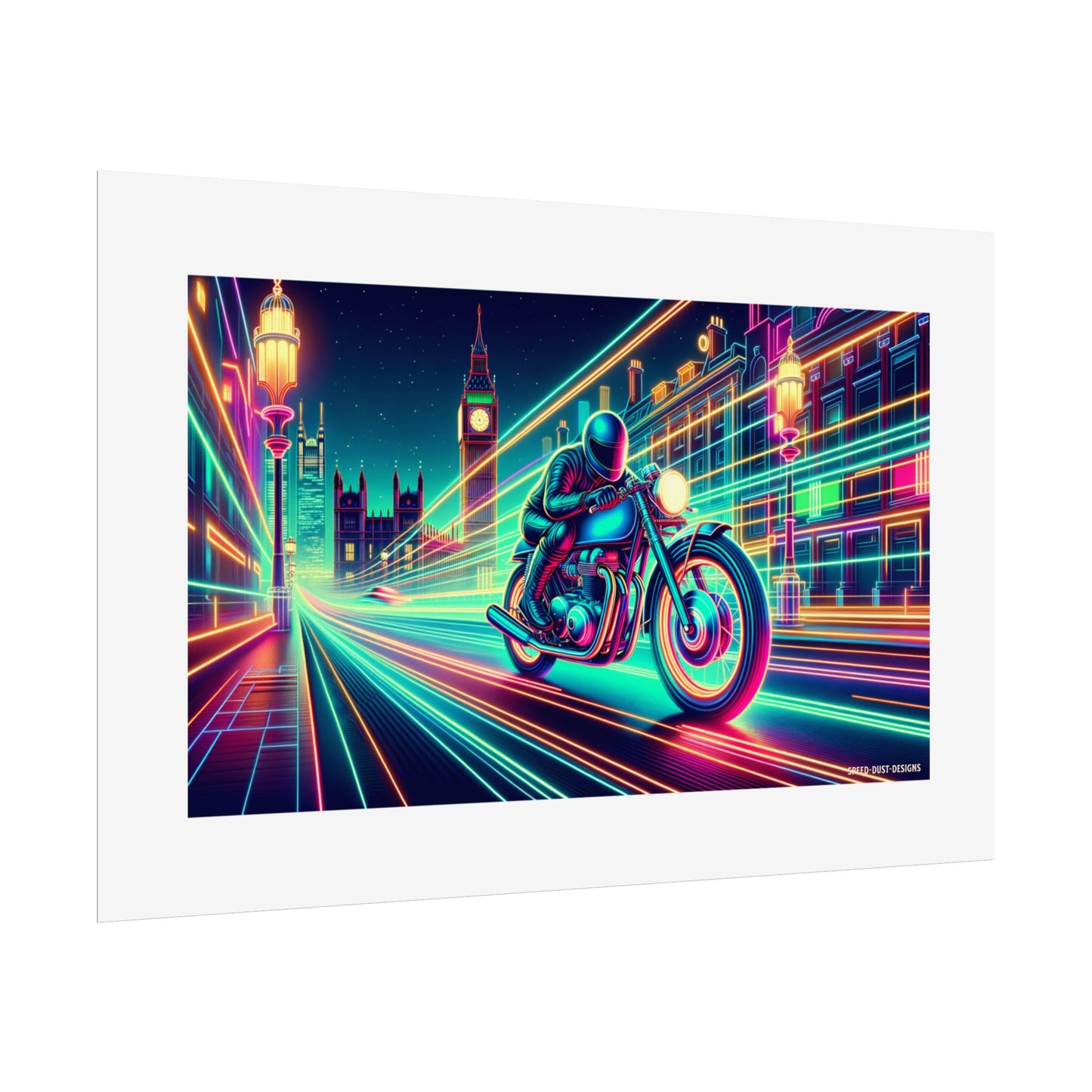 Neon Cafe Racer