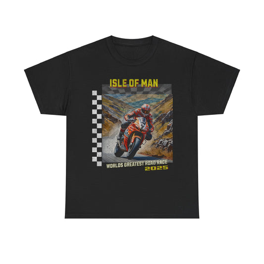 Isle of Man - Worlds Greatest Road Race 2025 T-Shirt