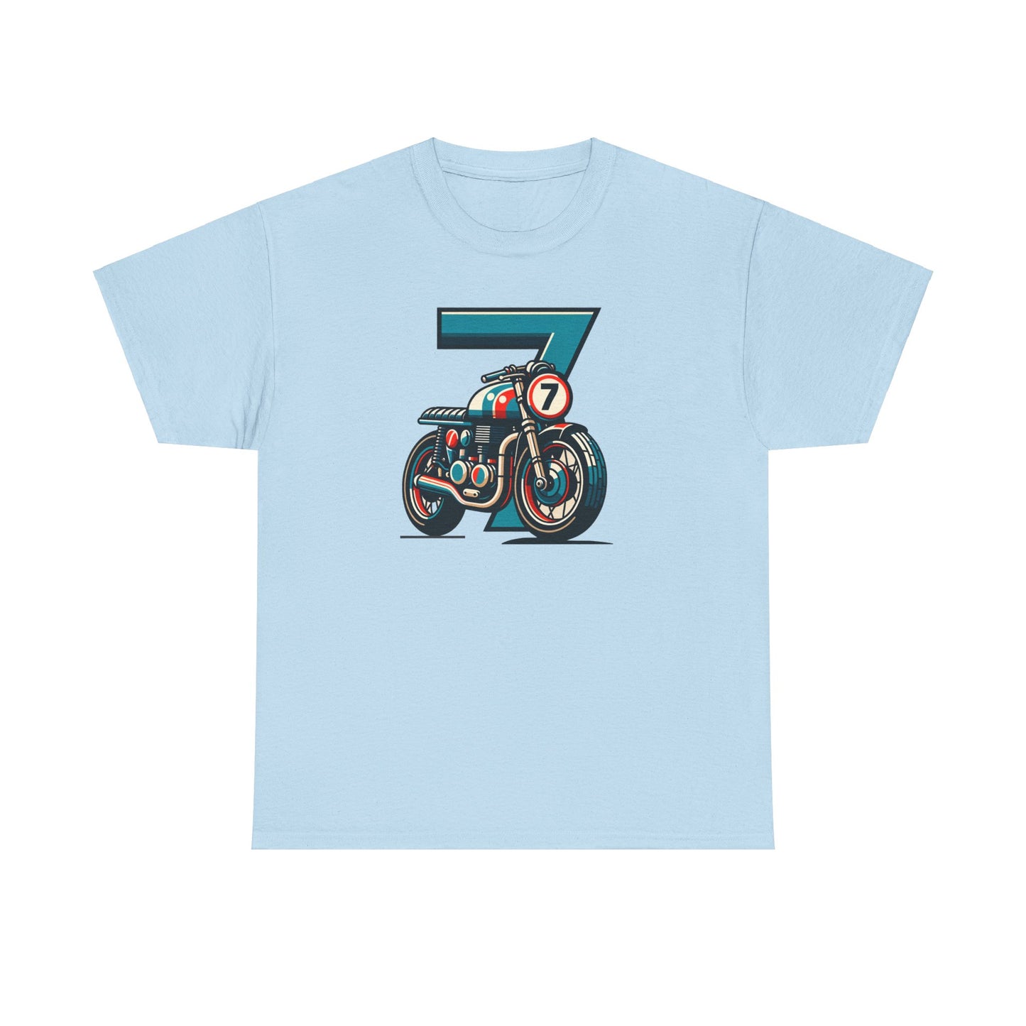 Motorcycle Number 7 T-Shirt