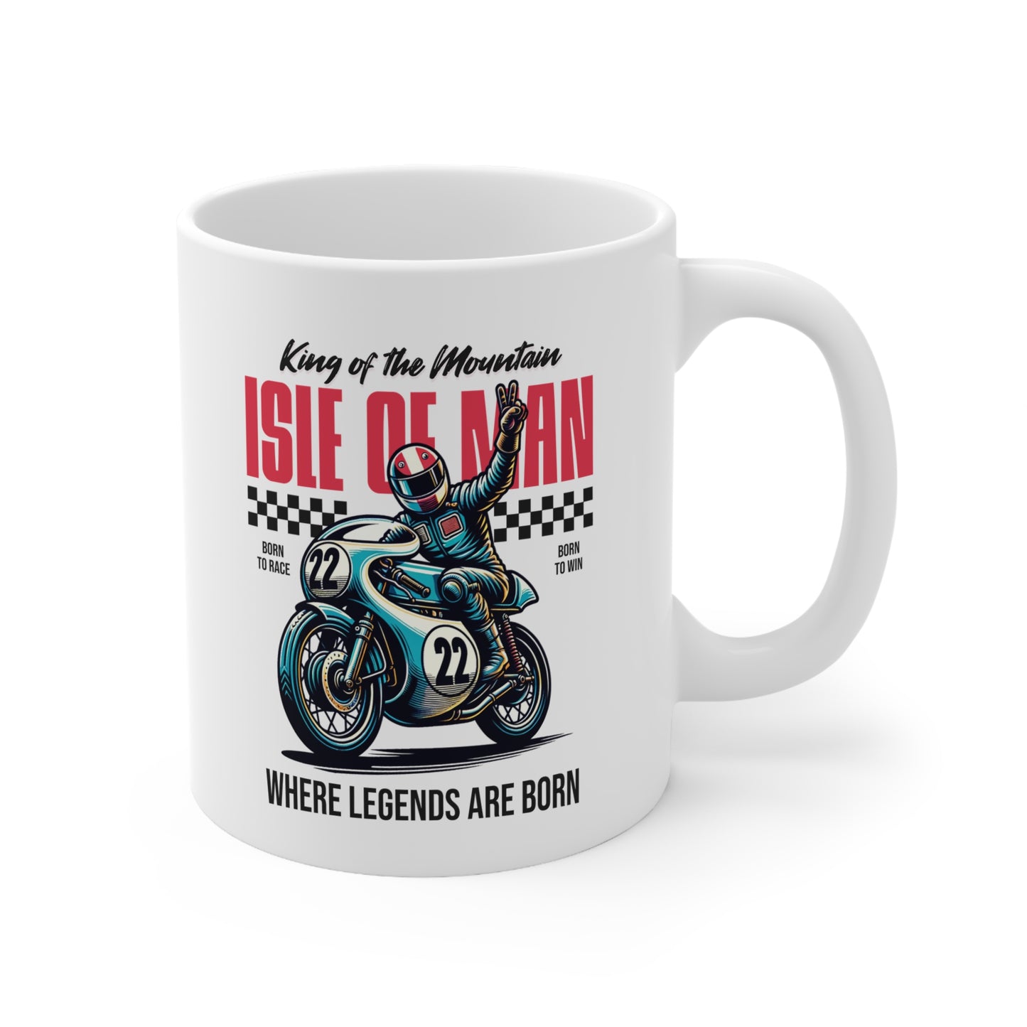 Isle of Man - Where Legends Are Born Mug