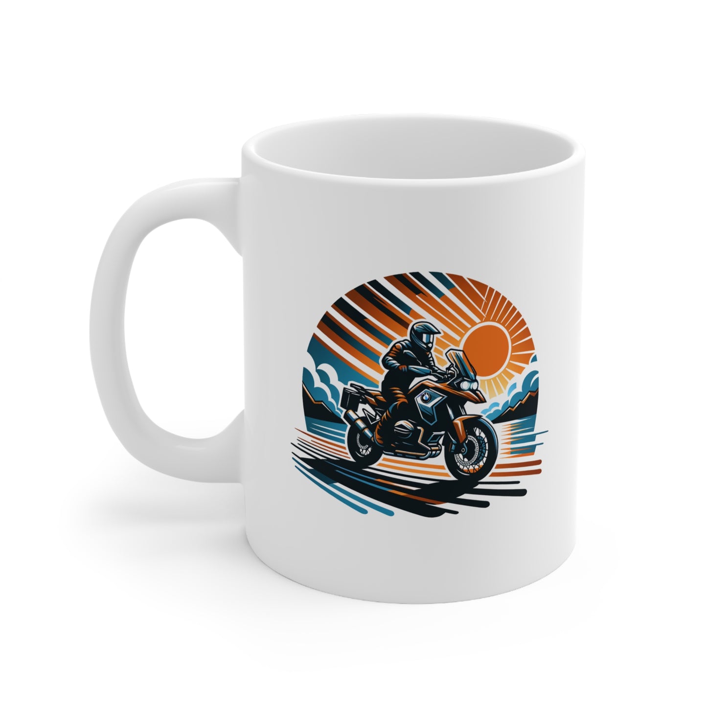 Adventure Motorcycle Journey Mug