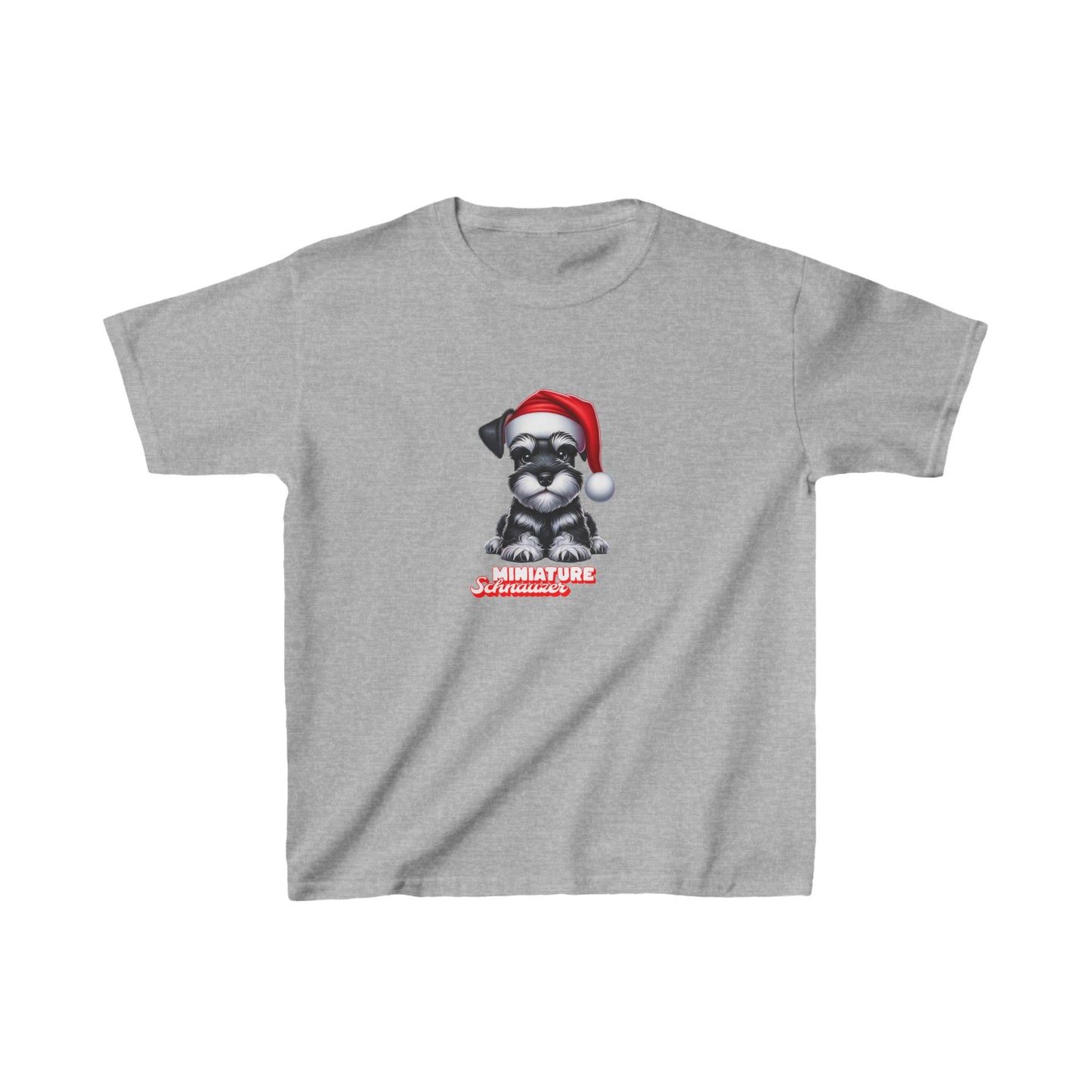 Christmas Schnauzer Kids T-Shirt