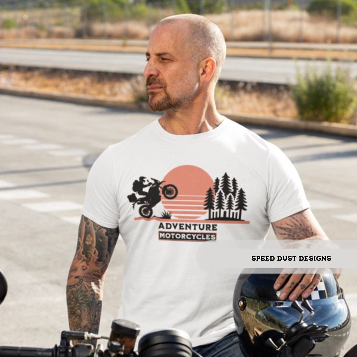 Adventure Motorcycles - Night Rider T-Shirt