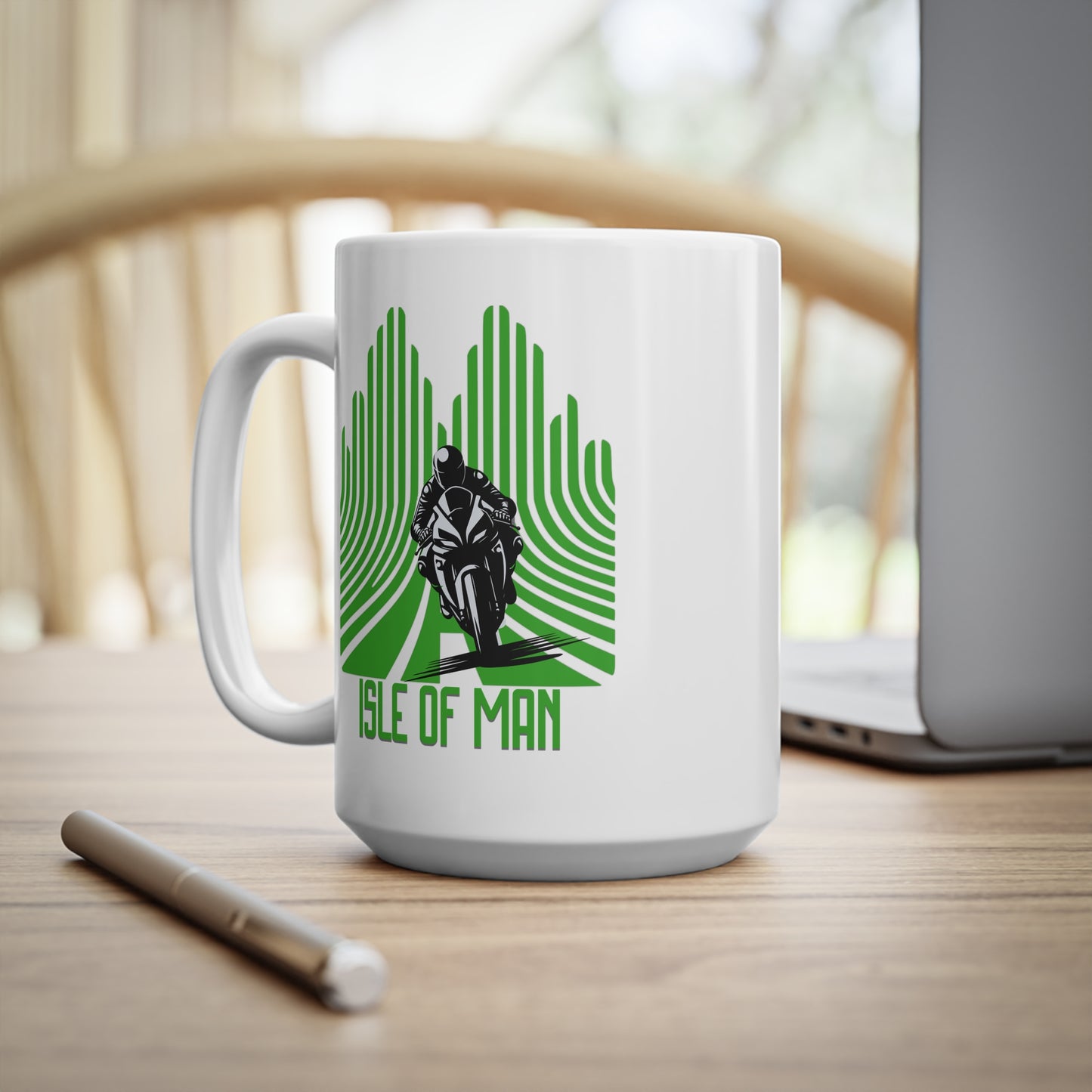 Isle of Man - Art Deco Racing Mug