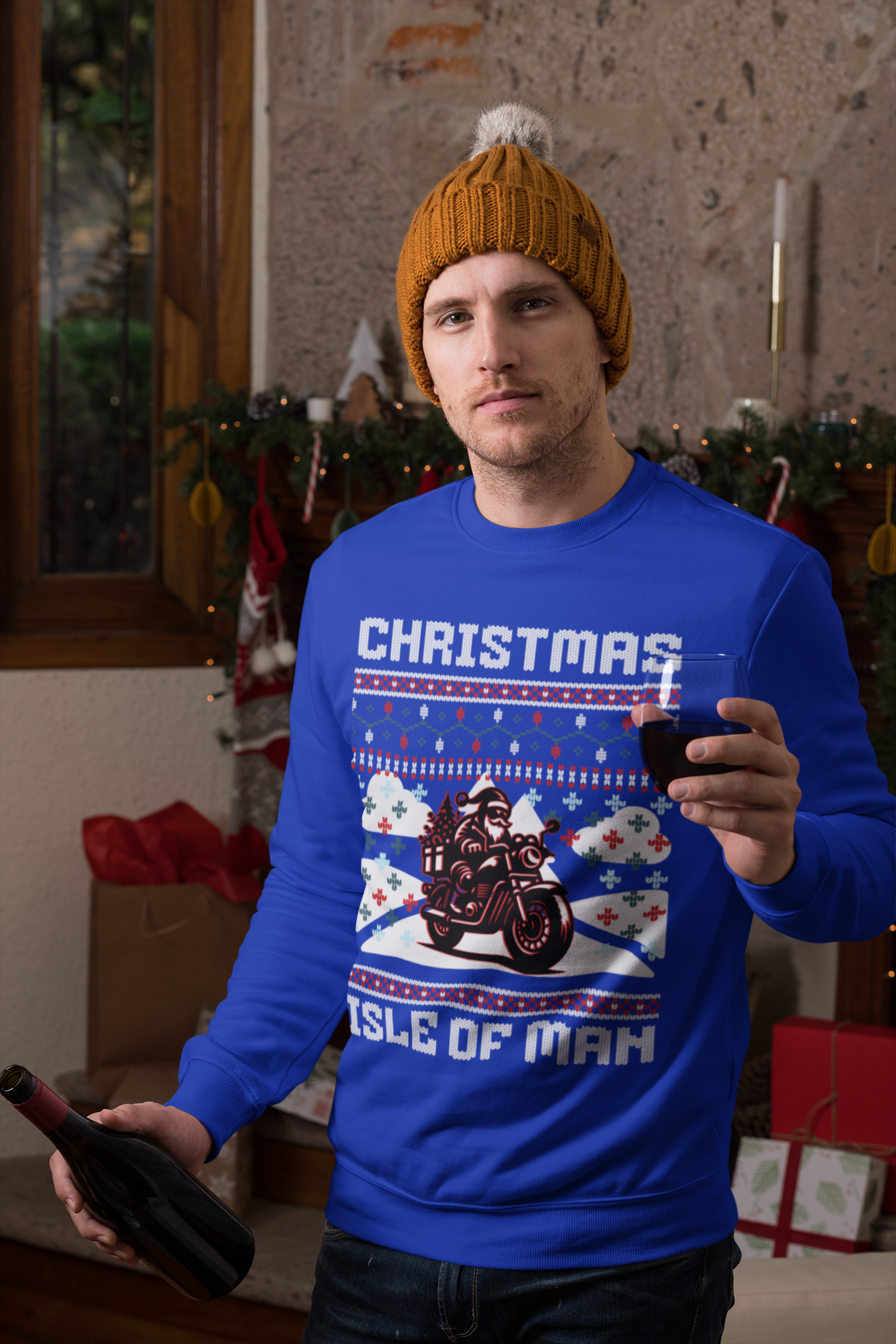 Isle of Man Christmas Sweatshirt