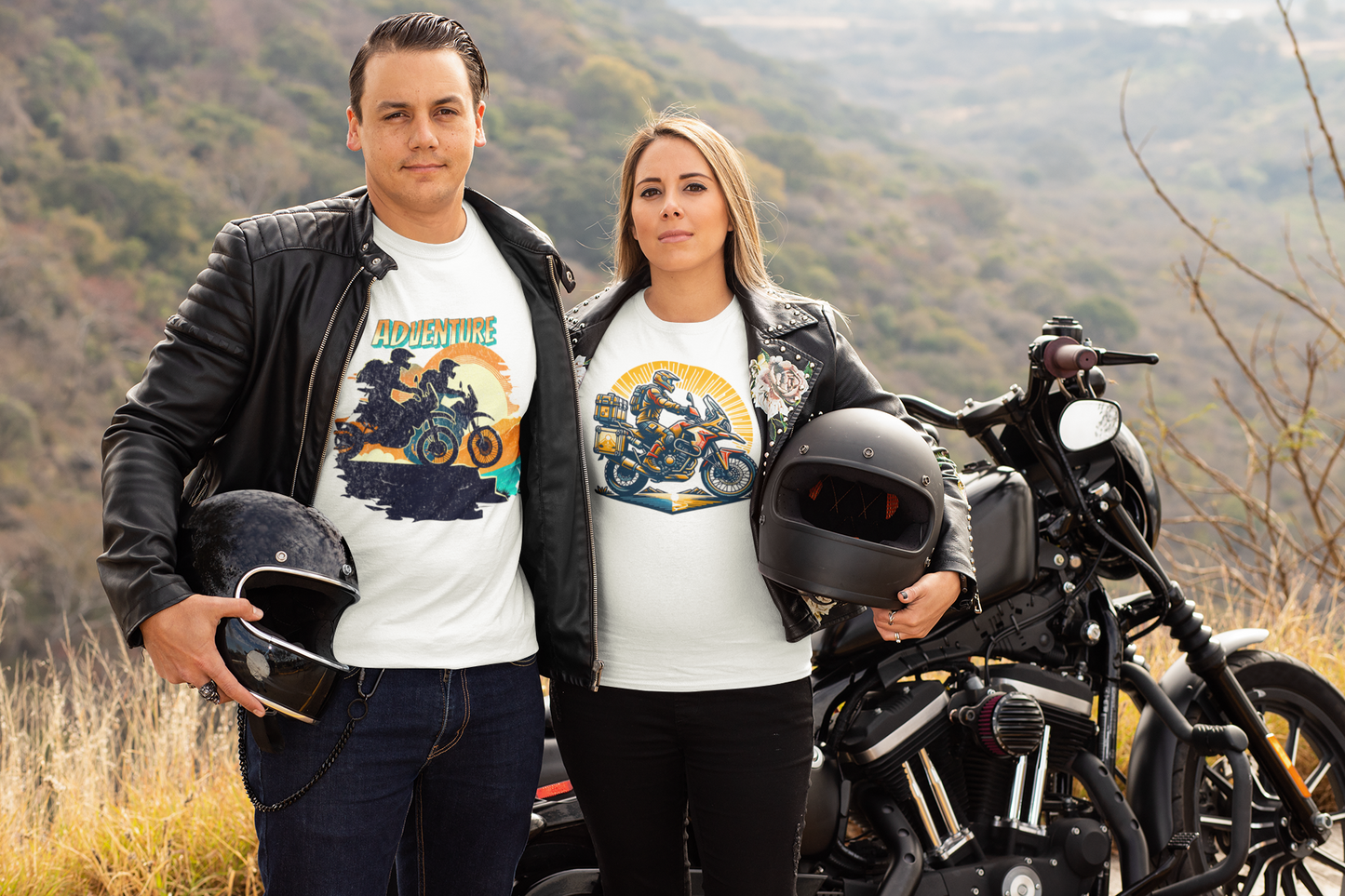 Dawn til Dawn Adventure Bikers T-Shirt