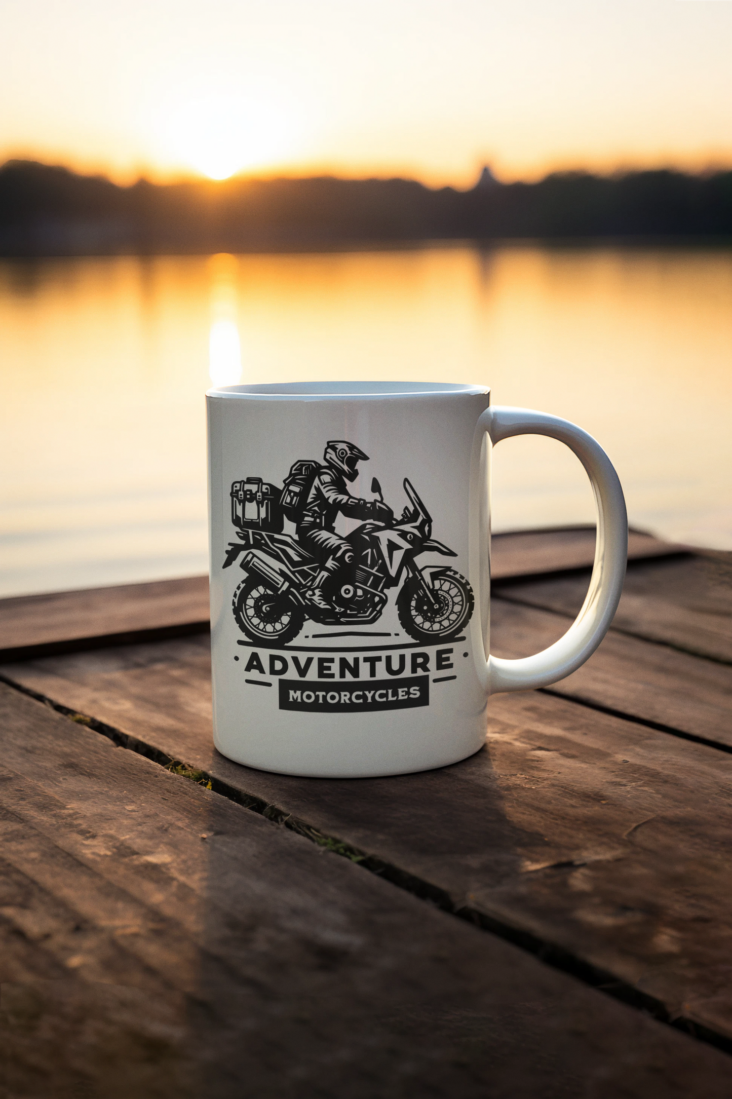 Adventure Motorcycle Mug