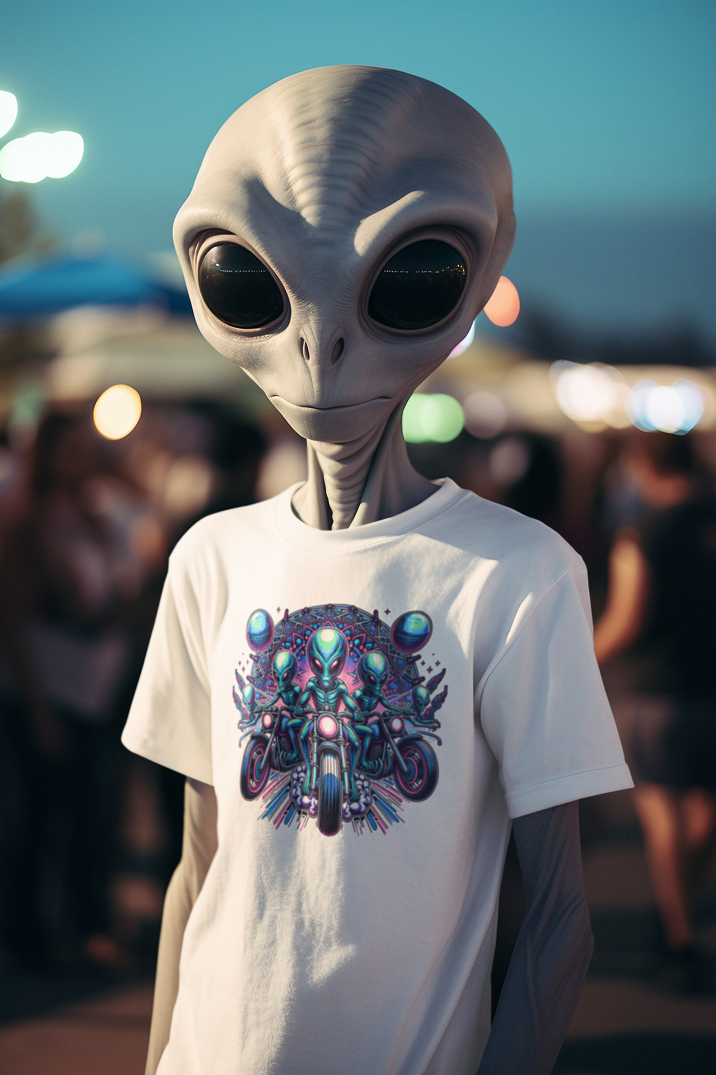 Alien Bike Trip T-Shirt