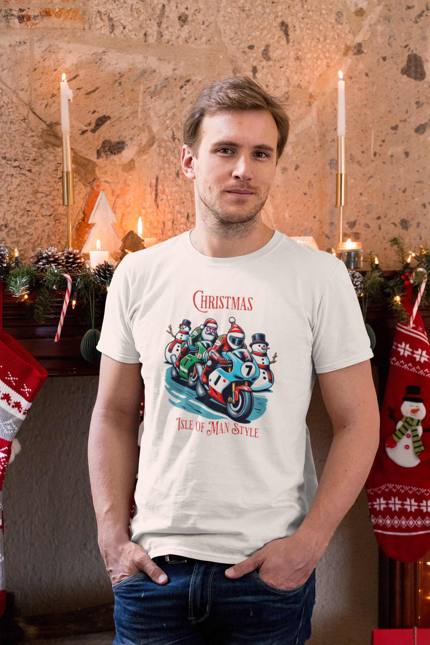 Christmas - Isle of Man Style T-Shirt